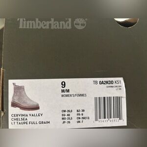 Timberland Women's Cervinia Chelsea Boots - Taupe/Light Brown, Size 9